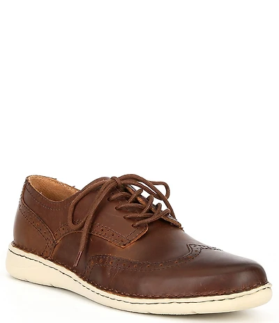 Born Men's Tobias Leather Wingtip Oxfords