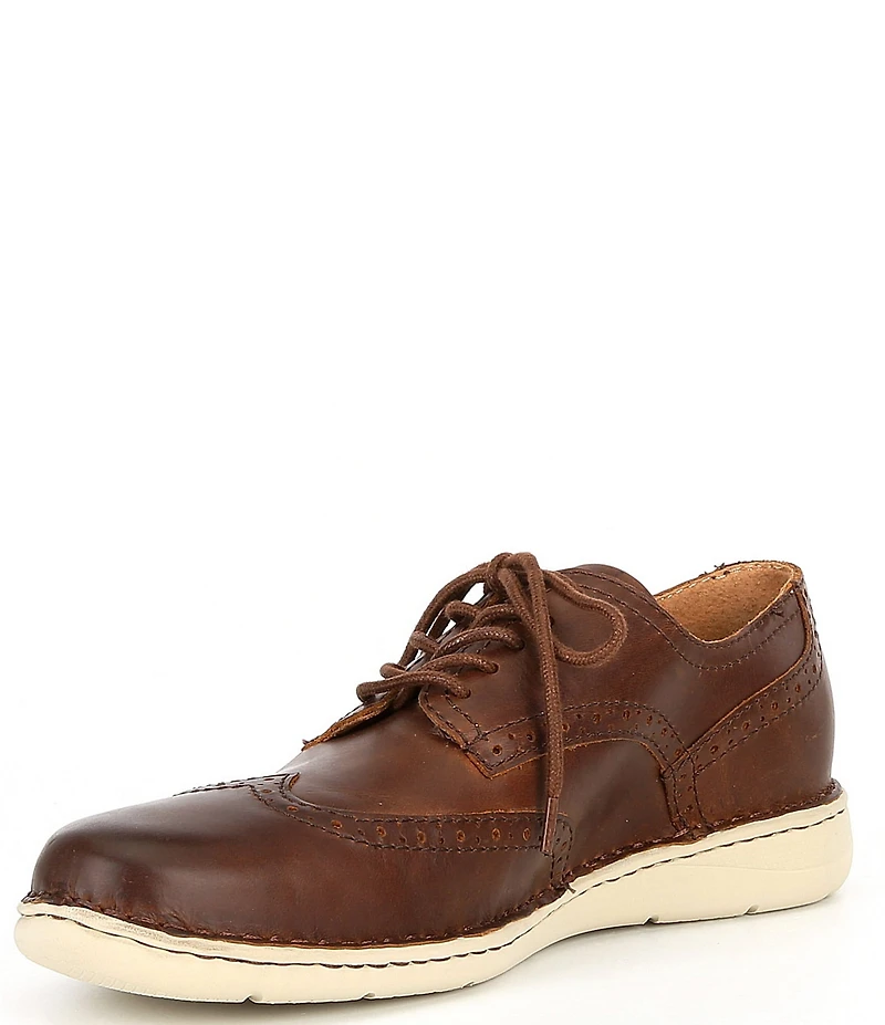 Born Men's Tobias Leather Wingtip Oxfords