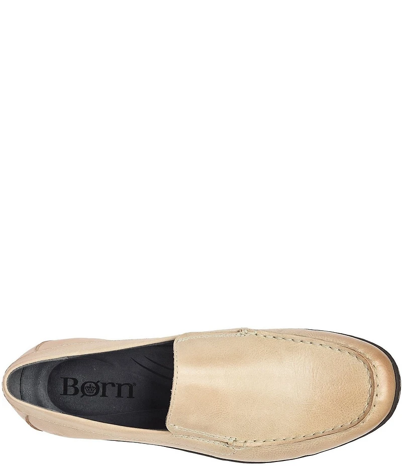 Born Men's Weston Leather Slip-On Loafers