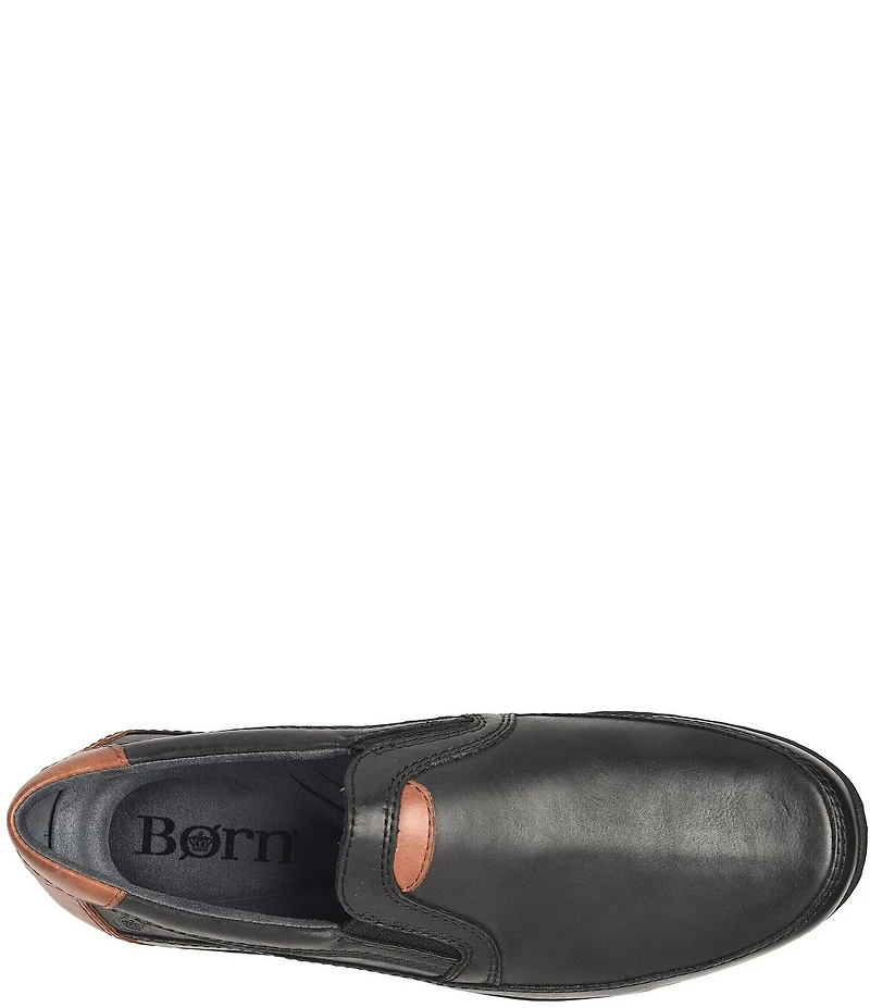 Born Men's Wilkins Leather Slip-Ons