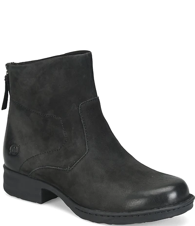 Born Mercado Soft Finish Leather Booties
