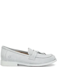 Born Mika Suede Tassel Loafers