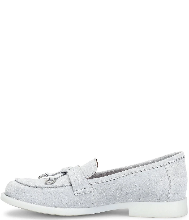 Born Mika Suede Tassel Loafers