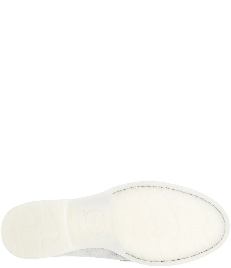 Born Mika Suede Tassel Loafers