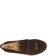 Born Mika Suede Tassel Loafers