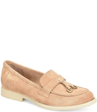 Born Mika Suede Tassel Loafers
