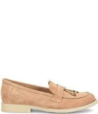 Born Mika Suede Tassel Loafers