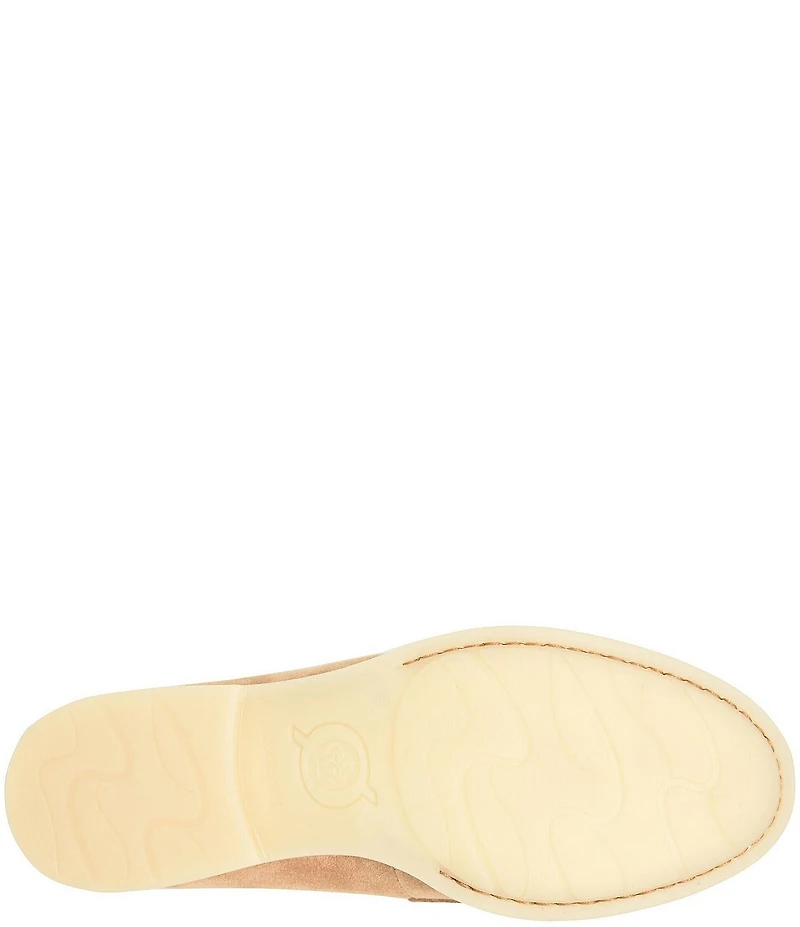 Born Mika Suede Tassel Loafers