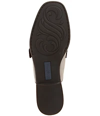 Born Mikah Leather Buckle Strap Loafer Mules