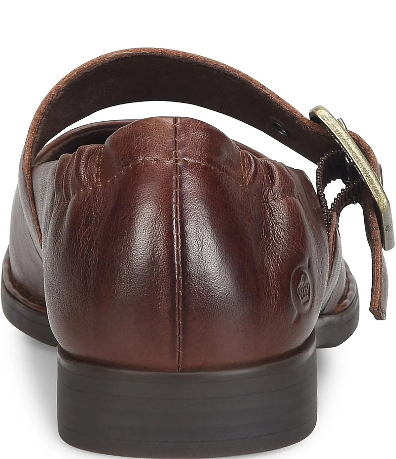 Born Millie Leather Mary Jane Flats