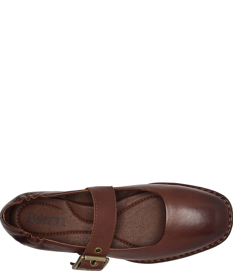 Born Millie Leather Mary Jane Flats