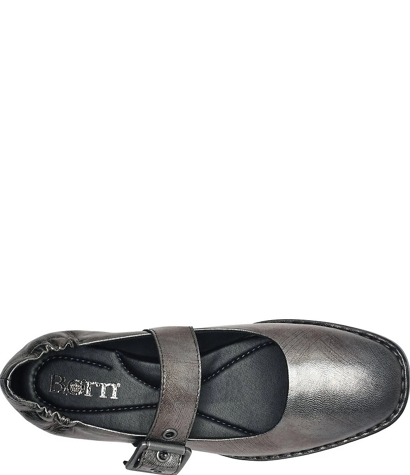Born Millie Leather Mary Jane Flats