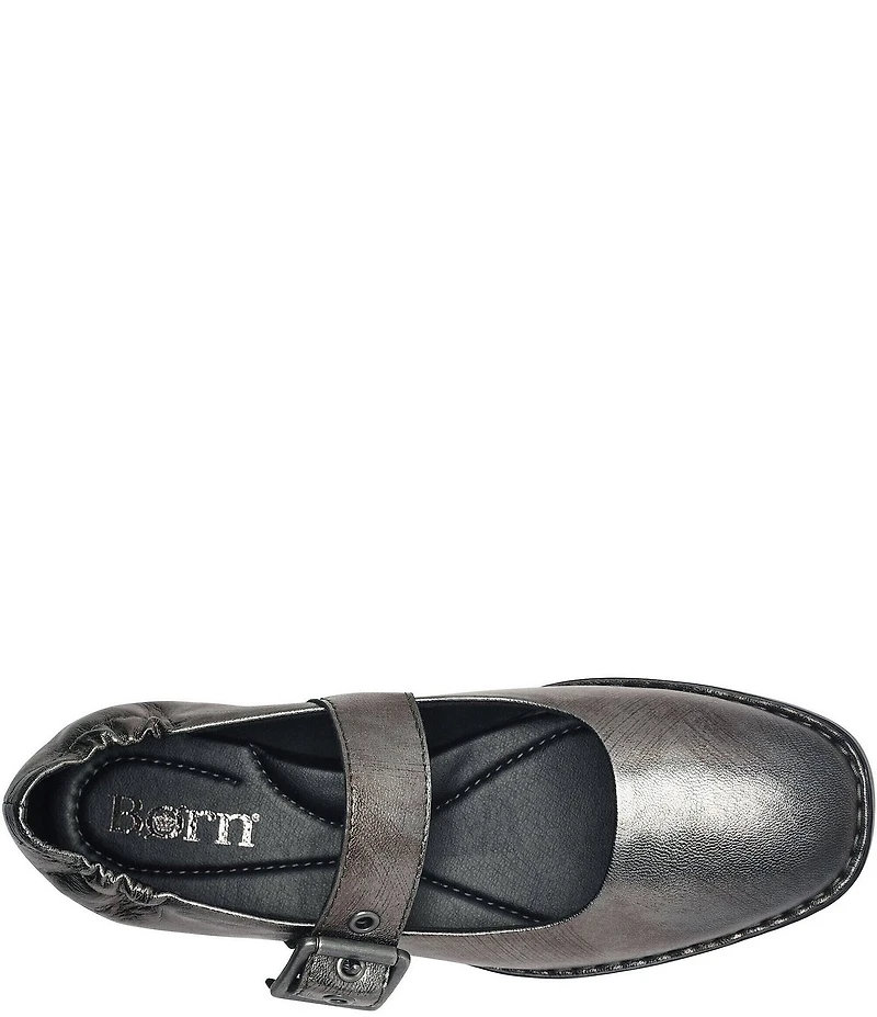 Born Millie Leather Mary Jane Flats