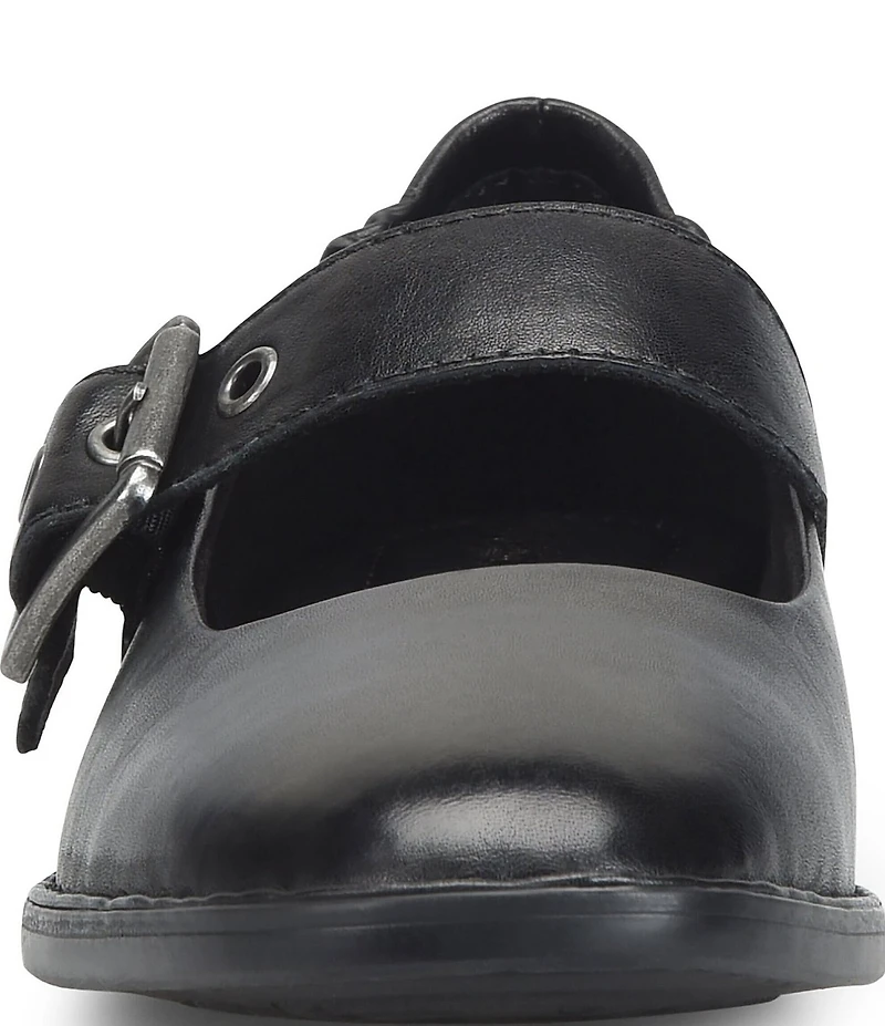 Born Millie Leather Mary Jane Flats
