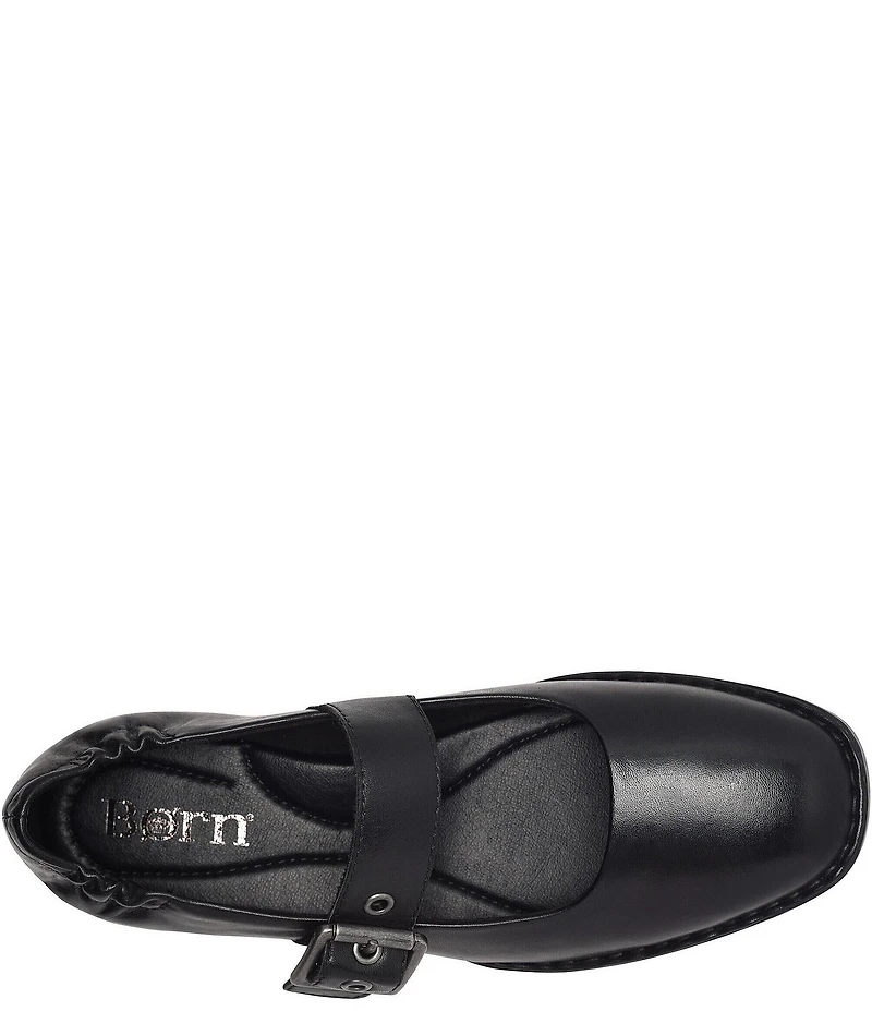 Born Millie Leather Mary Jane Flats