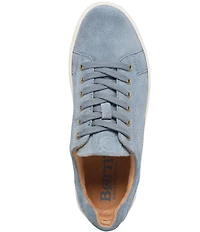 Born Mira Distressed Suede Platform Sneakers