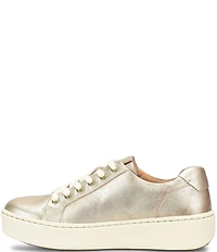 Born Mira Leather Platform Sneakers