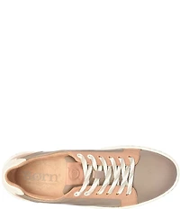 Born Mira Leather Platform Sneakers