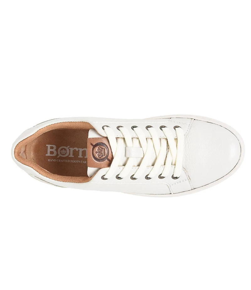 Born Mira Leather Platform Sneakers