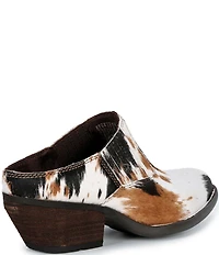 Born Monikah Cow Print Calf Hair Western Shooties