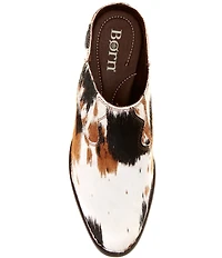 Born Monikah Cow Print Calf Hair Western Shooties