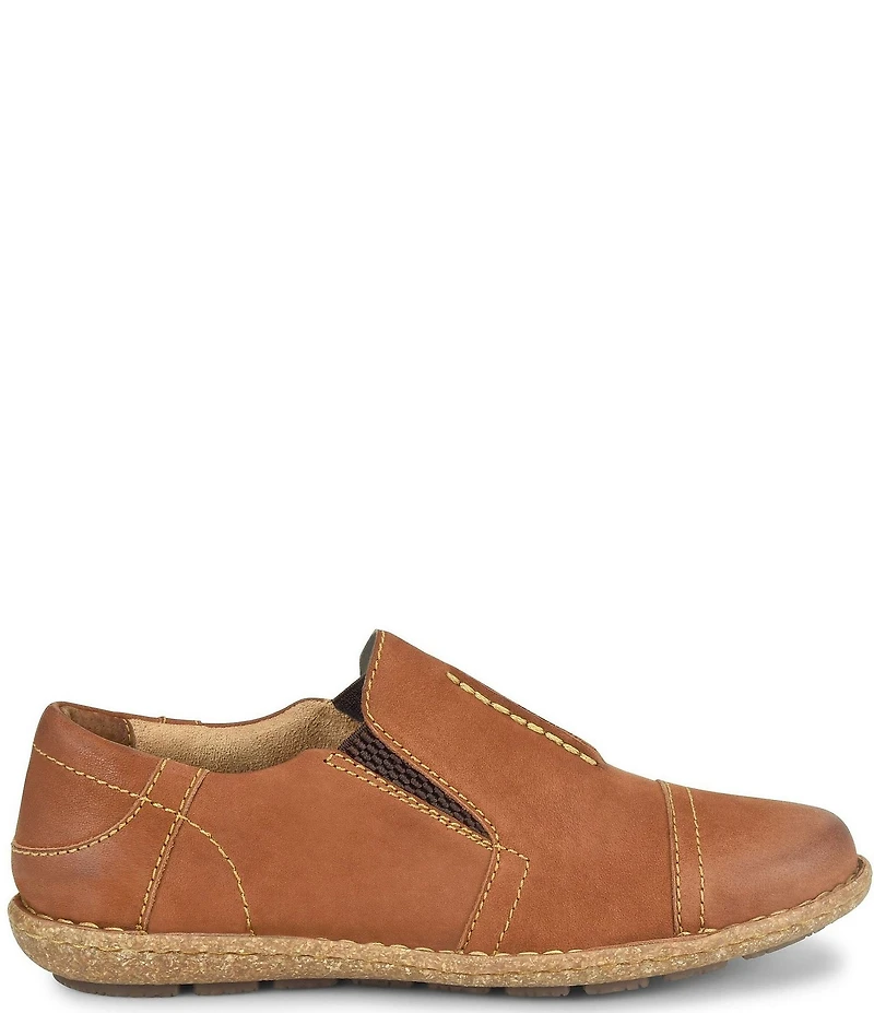 Born Nampa Nubuck Leather Slip On Sneakers