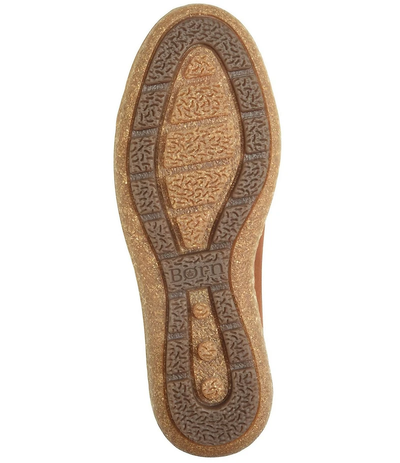 Born Nampa Nubuck Leather Slip On Sneakers
