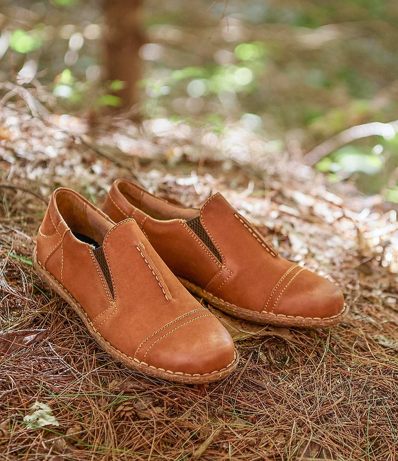 Born Nampa Nubuck Leather Slip On Sneakers