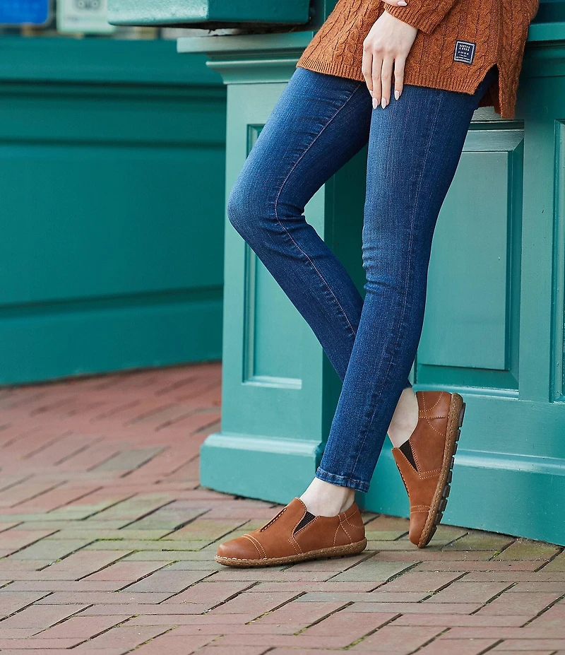 Born Nampa Nubuck Leather Slip On Sneakers