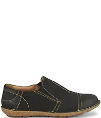 Born Nampa Nubuck Leather Slip On Sneakers
