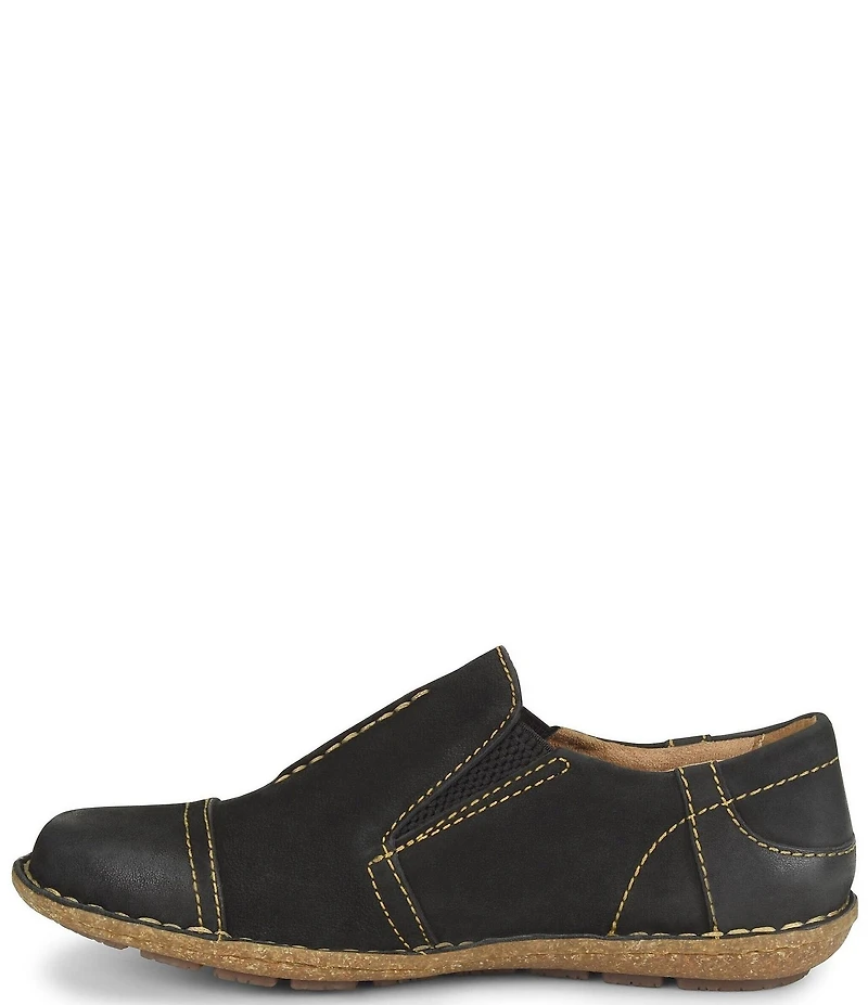 Born Nampa Nubuck Leather Slip On Sneakers