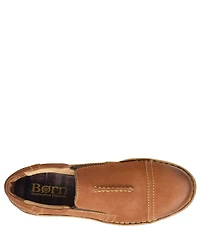 Born Nampa Nubuck Leather Slip On Sneakers