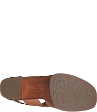 Born Nassau Leather Platform Sandals