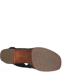 Born Nassau Leather Platform Sandals