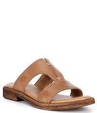 Born Remo Banded Leather Sandals