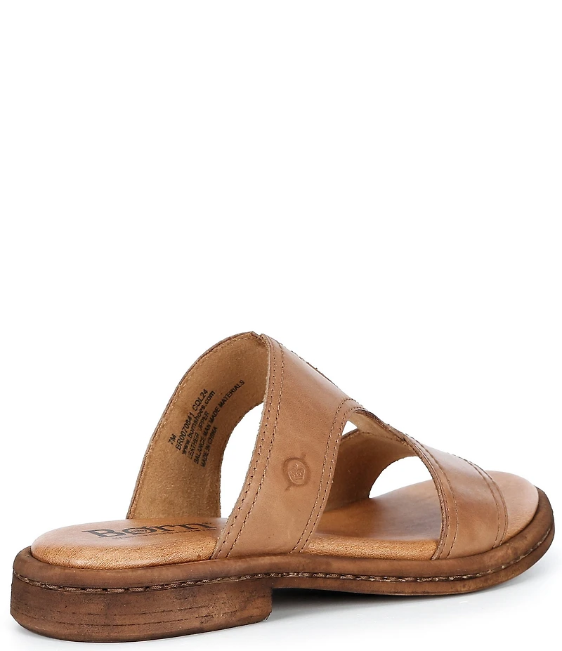 Born Remo Banded Leather Sandals