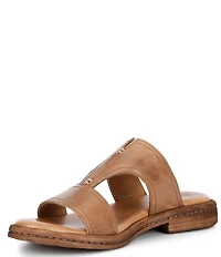 Born Remo Banded Leather Sandals