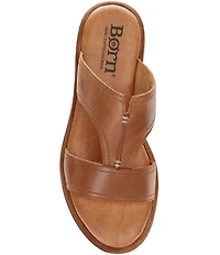 Born Remo Banded Leather Sandals