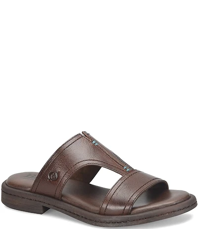 Born Remo Banded Leather Sandals