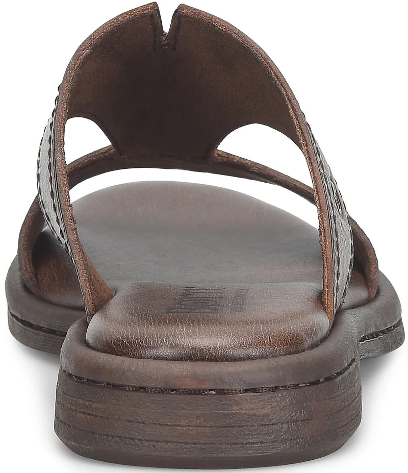 Born Remo Banded Leather Sandals