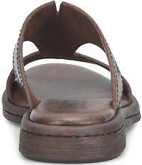 Born Remo Banded Leather Sandals