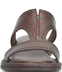 Born Remo Banded Leather Sandals