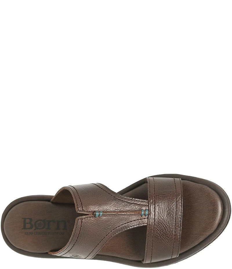 Born Remo Banded Leather Sandals