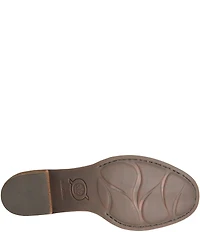 Born Rowan Distressed Suede Tassel Detail Ankle Booties