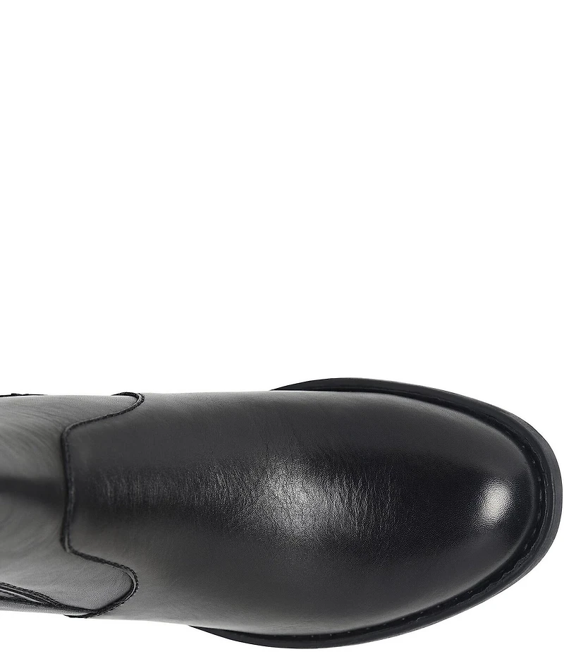 Born Rowan Leather Tassel Ankle Booties