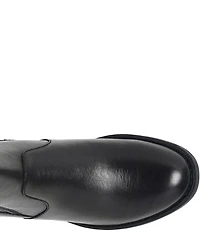 Born Rowan Leather Tassel Ankle Booties