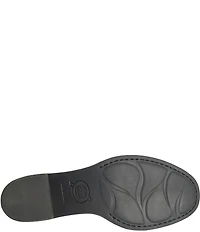 Born Rowan Leather Tassel Ankle Booties