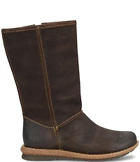 Born Salee Distressed Suede Mid Calf Boots