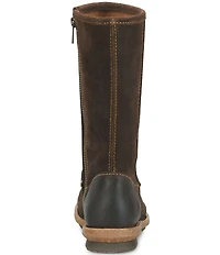 Born Salee Distressed Suede Mid Calf Boots