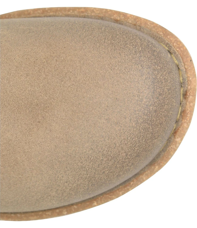 Born Salee Distressed Suede Mid Calf Boots